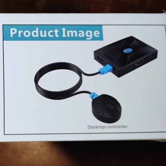 2 Port HDMI KVM Switch USB Multi- Computers Switch NEW - Picture 4 of 6